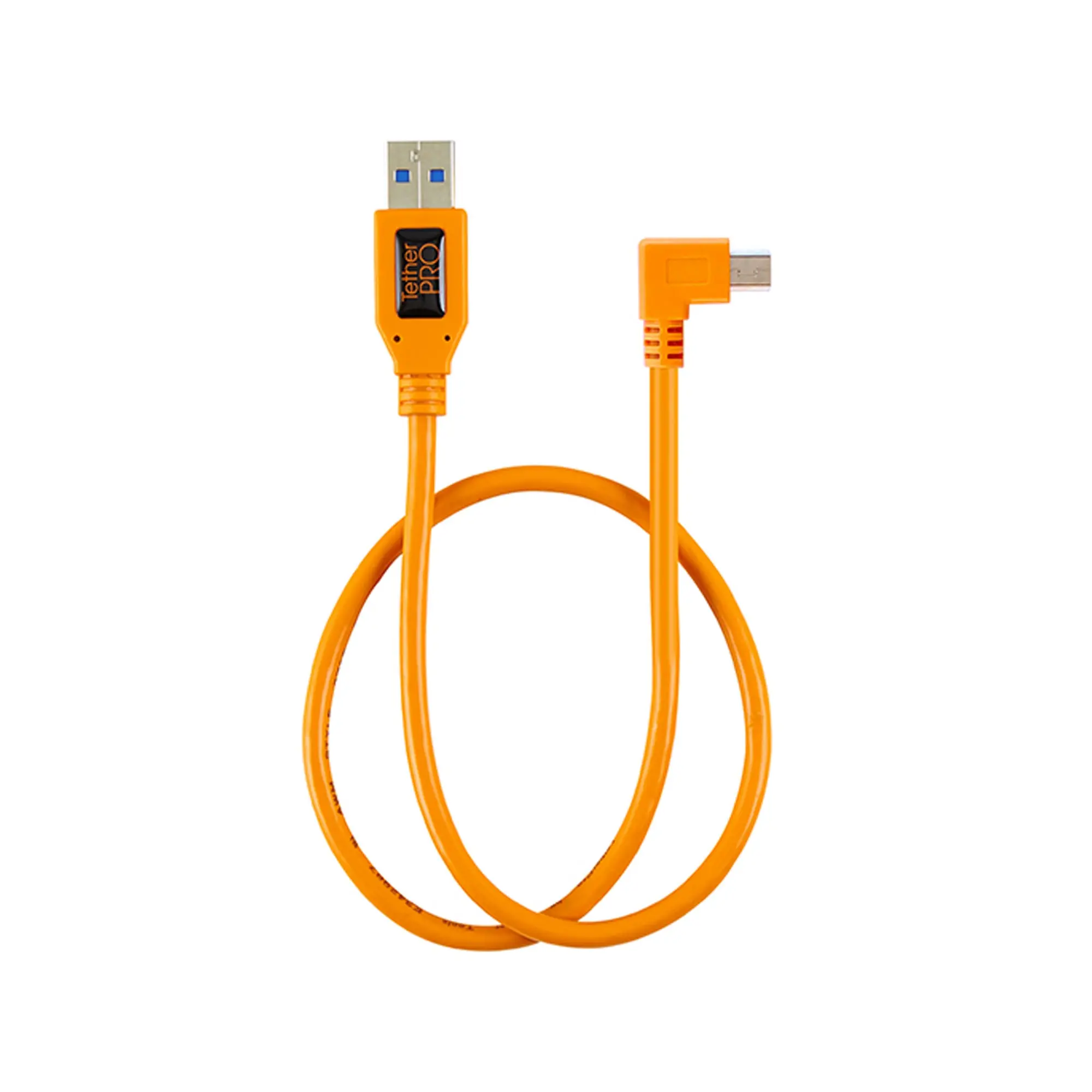 Tether Tools TetherPro Right Angle Adaptor USB 2.0 to USB 2.0 Mini-B 5-Pin (50cm)