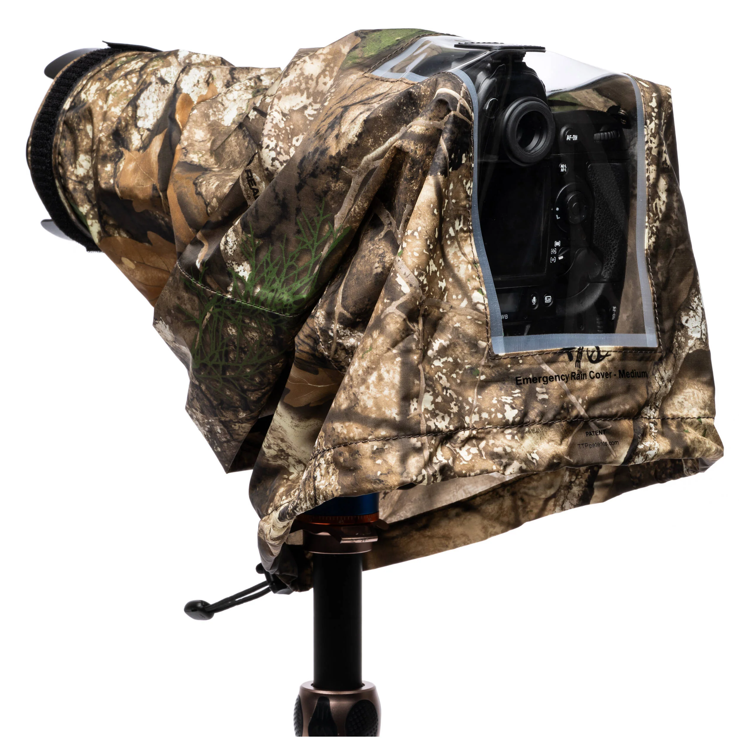 Think Tank Photo Emergency Rain Cover RealTree Camo (Medium) - Image 7
