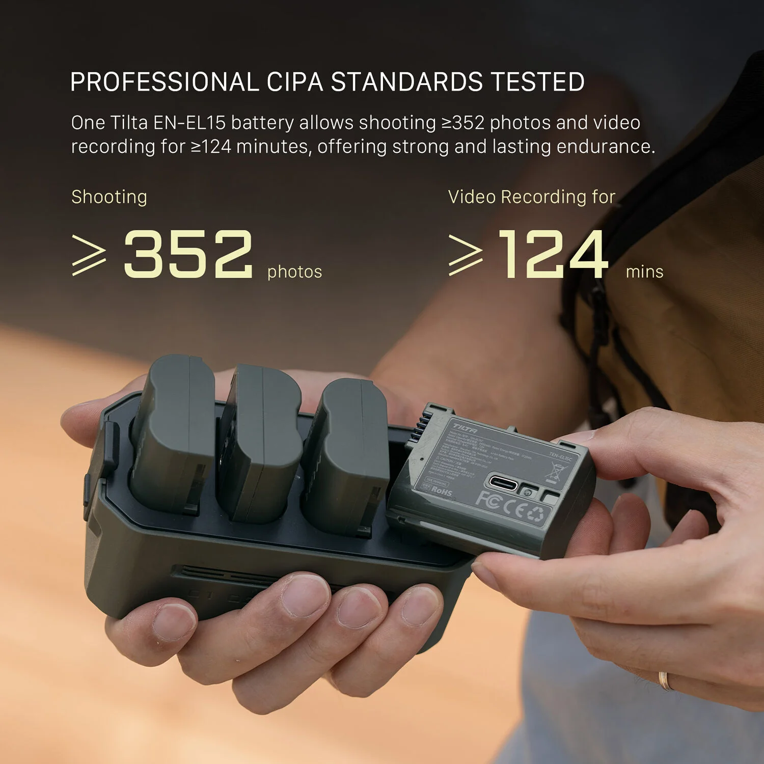 Tilta EN-EL15C USB-C Battery - Image 8