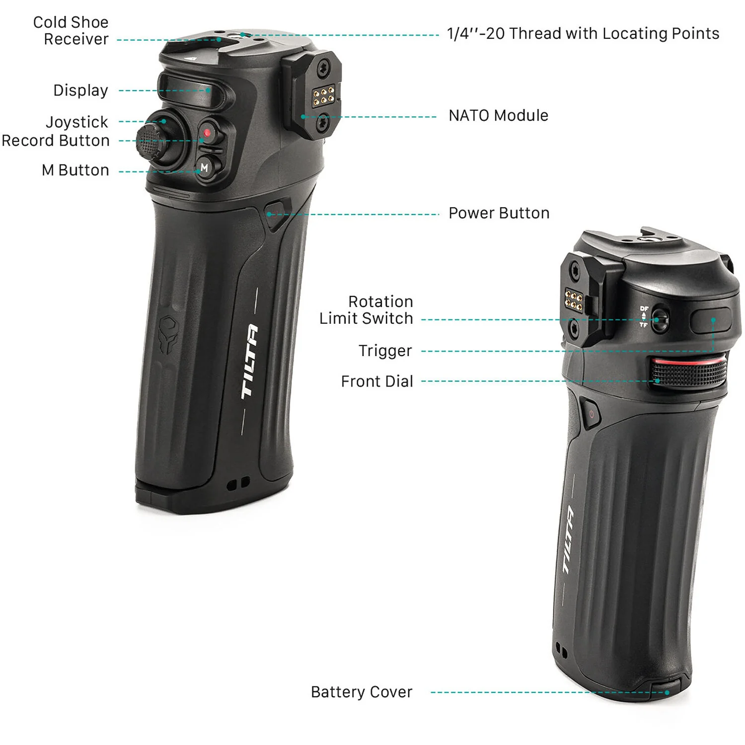 Tilta Nucleus Nano II Control Handle - Image 8