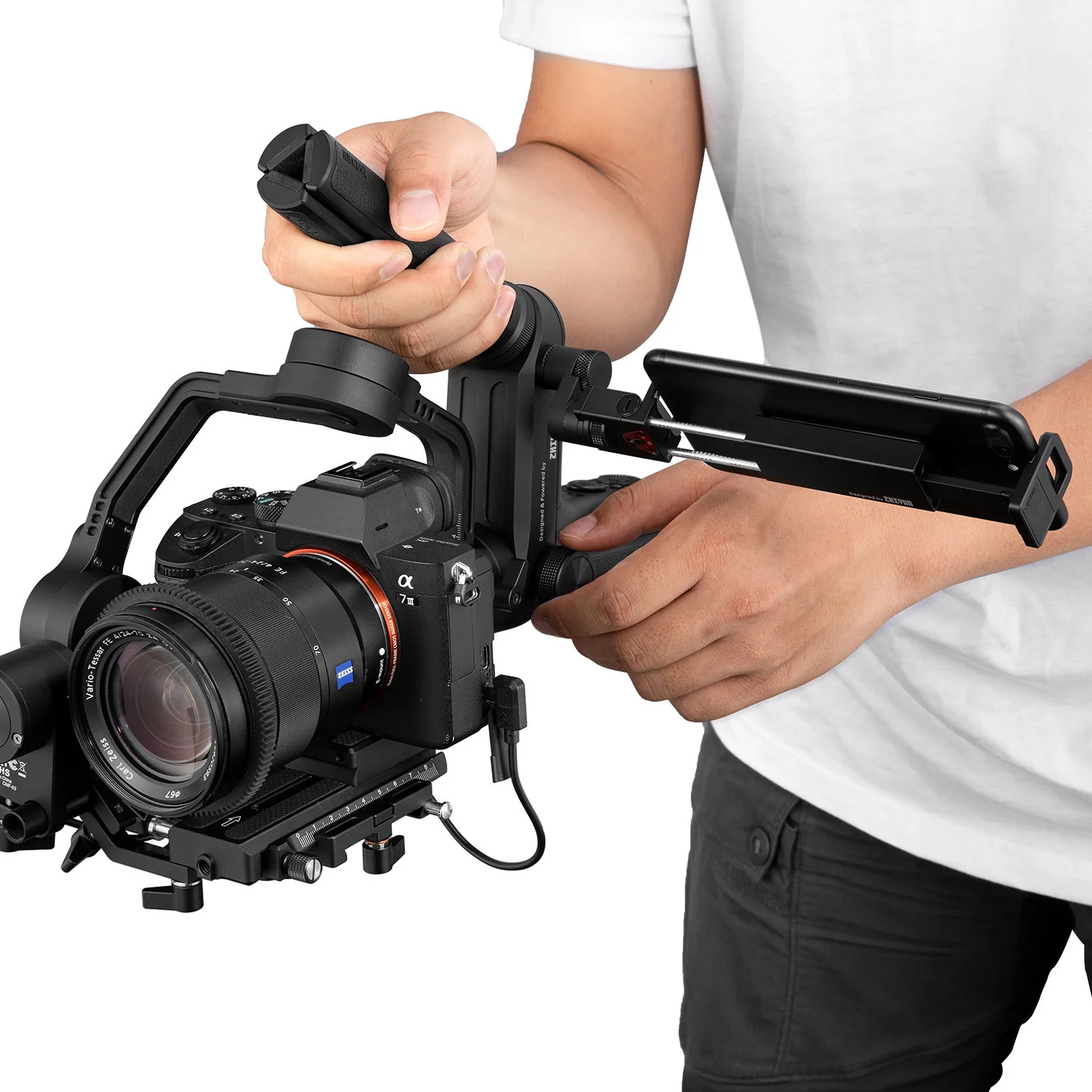 Zhiyun TransMount Phone Holder with Crown Gear - Image 8
